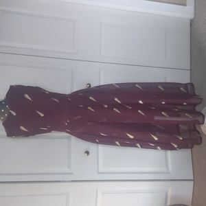 Burgundy Maxi Dress Medium